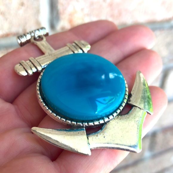 Handmade Sterling Silver 925 Plated Chalcedony Gemstone Slider Pendant - Picture 3 of 5